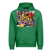 Emerald mardi gras gamer Urban Hoodie - CowGirlArtShop