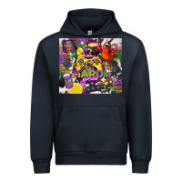 Navy mardi gras gamer Urban Hoodie - CowGirlArtShop