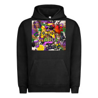 Pigment Black mardi gras gamer Urban Hoodie - CowGirlArtShop
