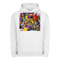 Pigment Lunar Rock mardi gras gamer Urban Hoodie - CowGirlArtShop