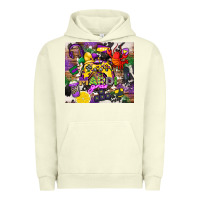 Pigment Pistachio mardi gras gamer Urban Hoodie - CowGirlArtShop