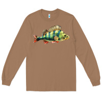 Toasted Coconut Perch Fish Long Sleeve Tee - LillyAllenDesigns