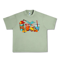 Oil Green firefighter coffee cups Urban Heavy Tee - AdoDesignShop