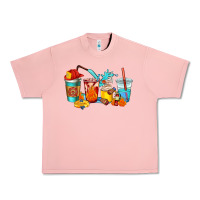 Salmon firefighter coffee cups Urban Heavy Tee - AdoDesignShop