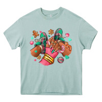 Arona pink christmas black girl sneakers Heavy Core Tee - RanaPortraitStore