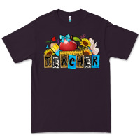 Plum teacher Premium Tee - Zillion Design Studio