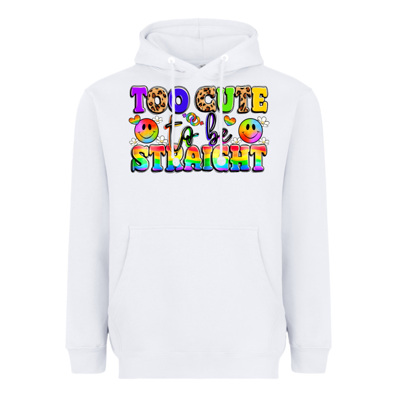 Cute And Colorful Pride Message Heavyweight Hoodie by LillyAllenDesigns | Teevron