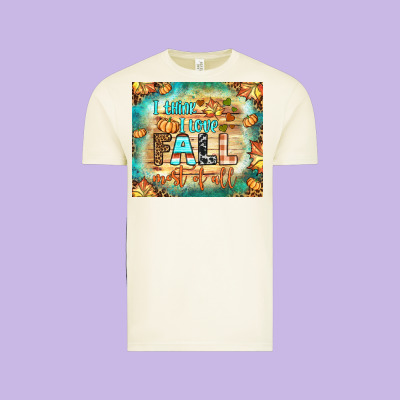I Think I Love Fall Most Of All Tumbler Vintage Tee Designed By Bundleandbundleshop