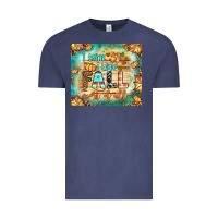 Vintage Denim i think i love fall most of all tumbler Vintage Tee - BundleAndBundleShop