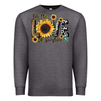 Charcoal Heather for the love of sunshine Premium Sweatshirt - LillyAllenDesigns