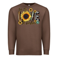 Chestnut for the love of sunshine Premium Sweatshirt - LillyAllenDesigns