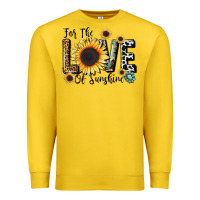 Lemon for the love of sunshine Premium Sweatshirt - LillyAllenDesigns