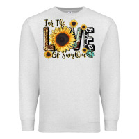 Oatmeal Heather for the love of sunshine Premium Sweatshirt - LillyAllenDesigns