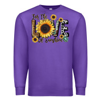 Purple for the love of sunshine Premium Sweatshirt - LillyAllenDesigns