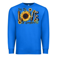 True Royal for the love of sunshine Premium Sweatshirt - LillyAllenDesigns