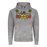 Cloud Rock 1hello summer Vintage Hoodie - CowhideDigitalArt