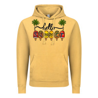 Vintage Mustard 1hello summer Vintage Hoodie - CowhideDigitalArt