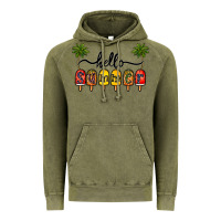 Vintage Olive 1hello summer Vintage Hoodie - CowhideDigitalArt