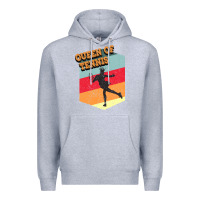 Heather Grey Queen Of Tennis Premium Hoodie - Bettercallsaul