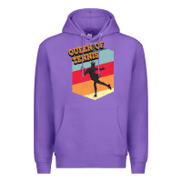 Purple Queen Of Tennis Premium Hoodie - Bettercallsaul