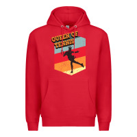 Red Queen Of Tennis Premium Hoodie - Bettercallsaul
