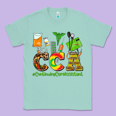 Cca  Countinuing Care Assistant Juneteenth Classic Tee Designed By Adodesignshop