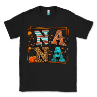 Black Fall Autumn Leopard Nana Classic Tee - LillyAllenDesigns