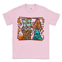 Bubblegum Pink Fall Autumn Leopard Nana Classic Tee - LillyAllenDesigns
