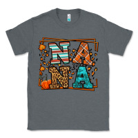 Charcoal Heather Fall Autumn Leopard Nana Classic Tee - LillyAllenDesigns