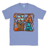 Colony Blue Fall Autumn Leopard Nana Classic Tee - LillyAllenDesigns