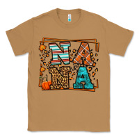 Toasted Coconut Fall Autumn Leopard Nana Classic Tee - LillyAllenDesigns
