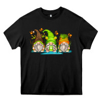 Black frog gnomes Heavy Core Tee - Zillion Design Studio