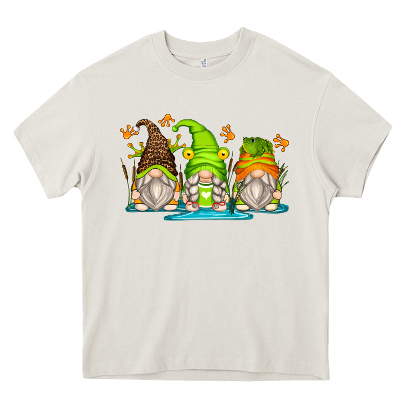 Frog Gnomes Heavy Core Tee by Zillion Design Studio | Teevron