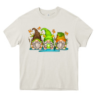 Cream frog gnomes Heavy Core Tee - Zillion Design Studio
