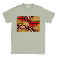 Matcha christmas leopard glitter background Classic Tee - AdoDesignShop