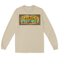 Mushroom western believe leopard aztek license plate template Long Sleeve Tee - BarkalooDesign