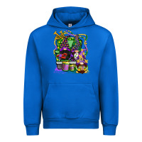 Cobalt mardi gras gnomies truck Urban Hoodie - CowGirlArtShop