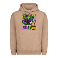 Pigment Burro mardi gras gnomies truck Urban Hoodie - CowGirlArtShop
