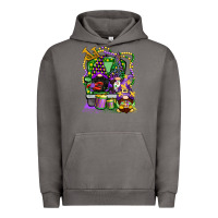 Pigment Tornado mardi gras gnomies truck Urban Hoodie - CowGirlArtShop
