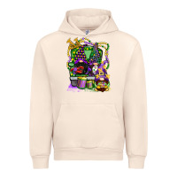 Sandshell mardi gras gnomies truck Urban Hoodie - CowGirlArtShop