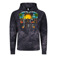 Cloud Black beach vibes Vintage Hoodie - CowhideDigitalArt