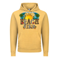 Vintage Mustard beach vibes Vintage Hoodie - CowhideDigitalArt