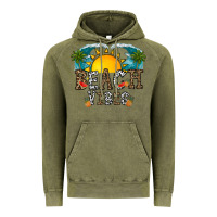 Vintage Olive beach vibes Vintage Hoodie - CowhideDigitalArt