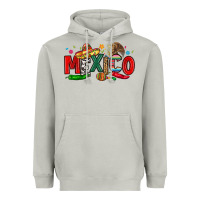 Moon Dust colorful mexico collage Heavyweight Hoodie - LillyAllenDesigns