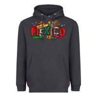 Smoke colorful mexico collage Heavyweight Hoodie - LillyAllenDesigns