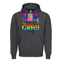 Smoke 100 days of cray cray Zipper Hoodie - MaliasSmallBusiness
