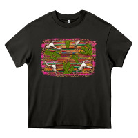 Asphalt cinco de mayo bullskull and cactus Heavy Core Tee - Artiststas