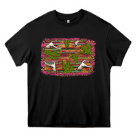 Black cinco de mayo bullskull and cactus Heavy Core Tee - Artiststas