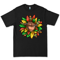 Black black history sunflower Premium Tee - texasbilliewilder