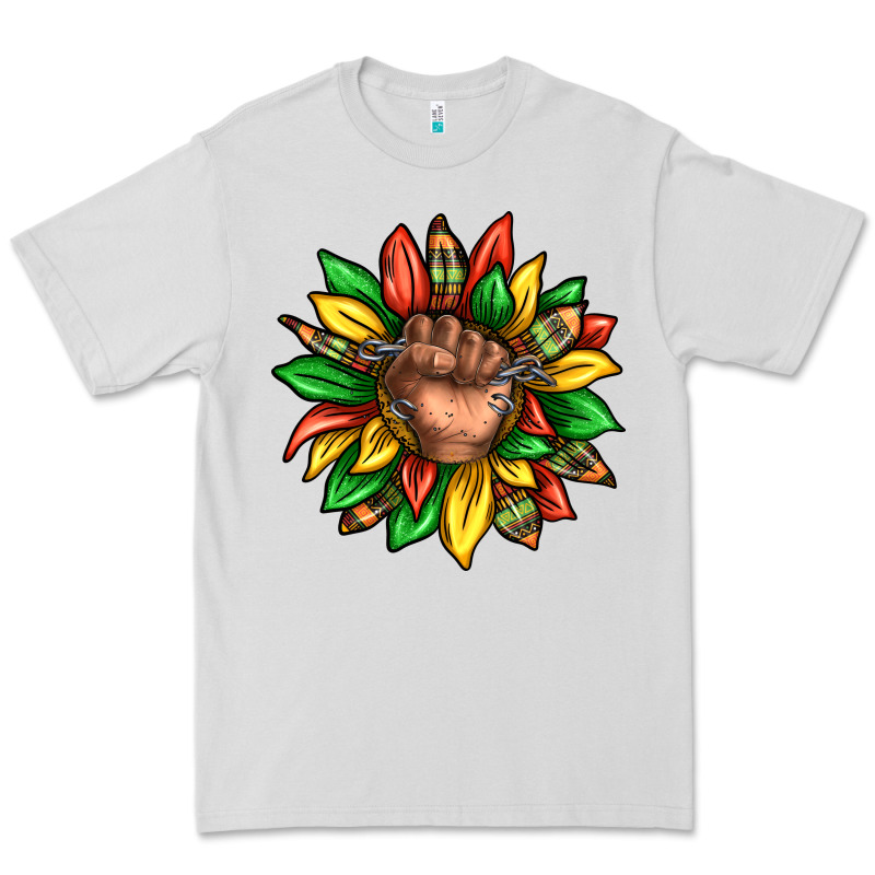 Black History Sunflower Premium Tee by texasbilliewilder | Teevron
